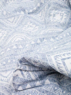 Perkal-Bettwäsche-Set In Blau/ Weiß 10 Perkal-Bettwäsche-Set In Blau/ Weiß -Möbel Store avance perkal bettwasche set in blau weiss 2