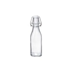 4x Flasche Mit Bügelverschluss 250ml SWING In Transparent -Möbel Store butlers 4x flasche mit bugelverschluss 250ml swing in transparent 2