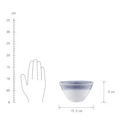 4x Schale 640ml ATLANTIS In Blau -Möbel Store butlers 4x schale 640ml atlantis in blau 3