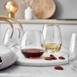 Neue Produkte -Möbel Store butlers 6x rotweinglaser ohne stiel 440ml senza in transparent 1