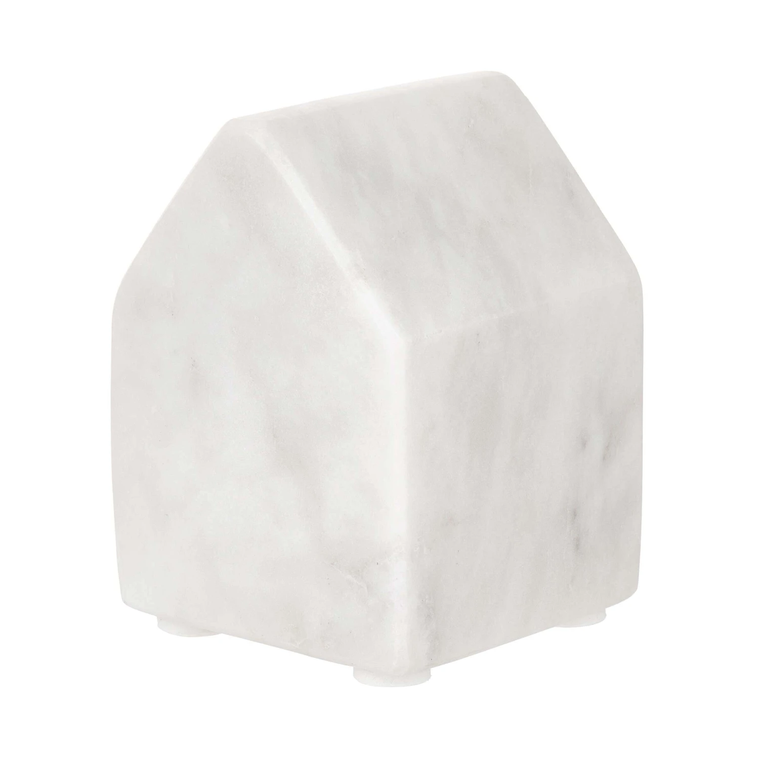 Deko-Haus L 6 X H 9cm BLOCKHOUSE In Weiß 7 Deko-Haus L 6 X H 9cm BLOCKHOUSE In Weiß – Bild 5
