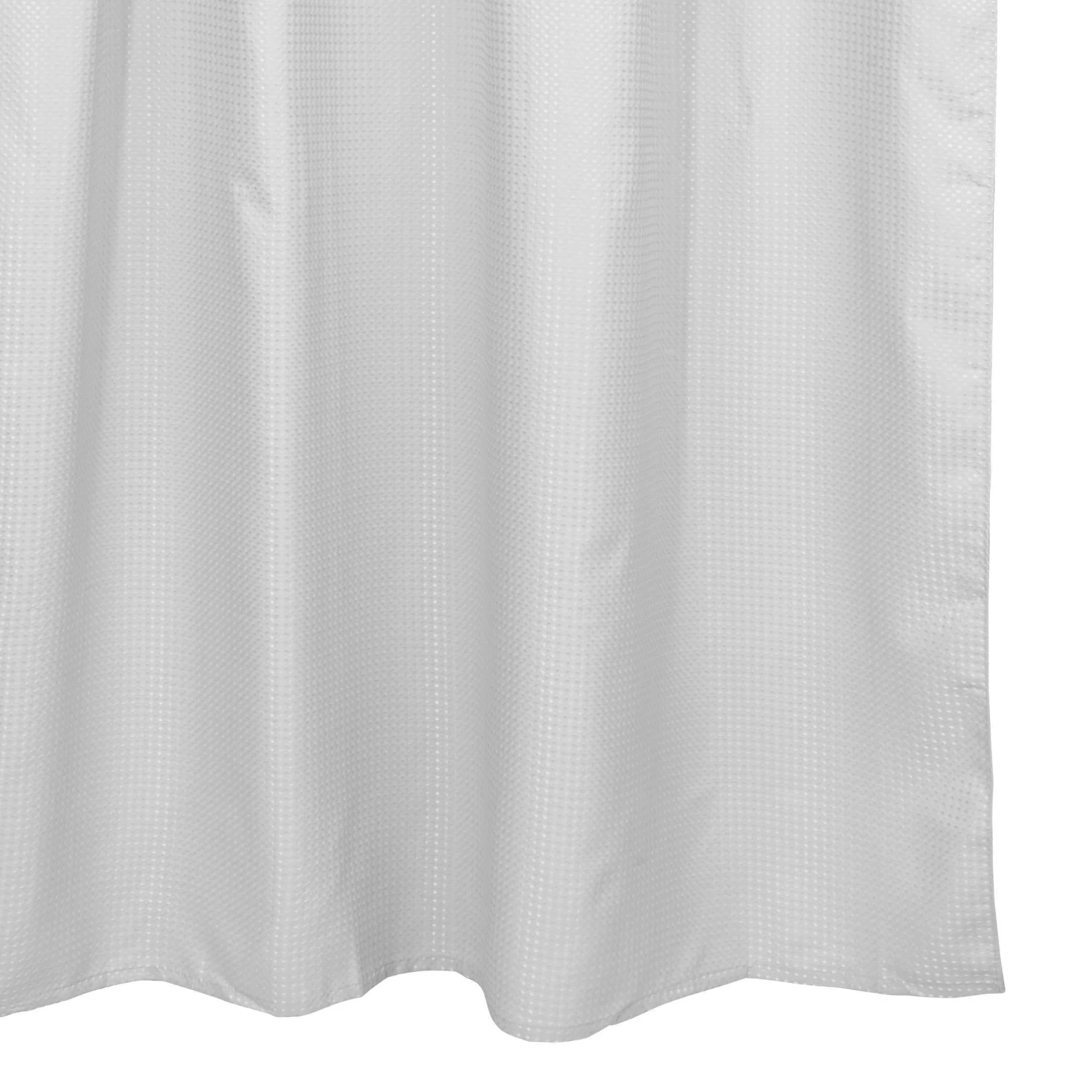 Duschvorhang Waffeloptik WET WET WET In Hellgrau 5 Duschvorhang Waffeloptik WET WET WET In Hellgrau – Bild 3