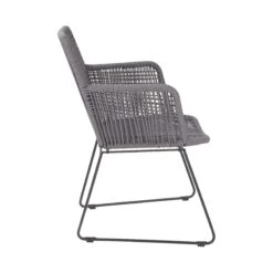 Gartensessel CORDÉE In Dunkelgrau -Möbel Store butlers gartensessel cordee in dunkelgrau 4