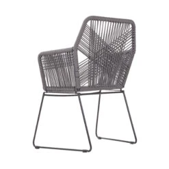 Gartensessel CORDÉE In Dunkelgrau -Möbel Store butlers gartensessel cordee in dunkelgrau 5