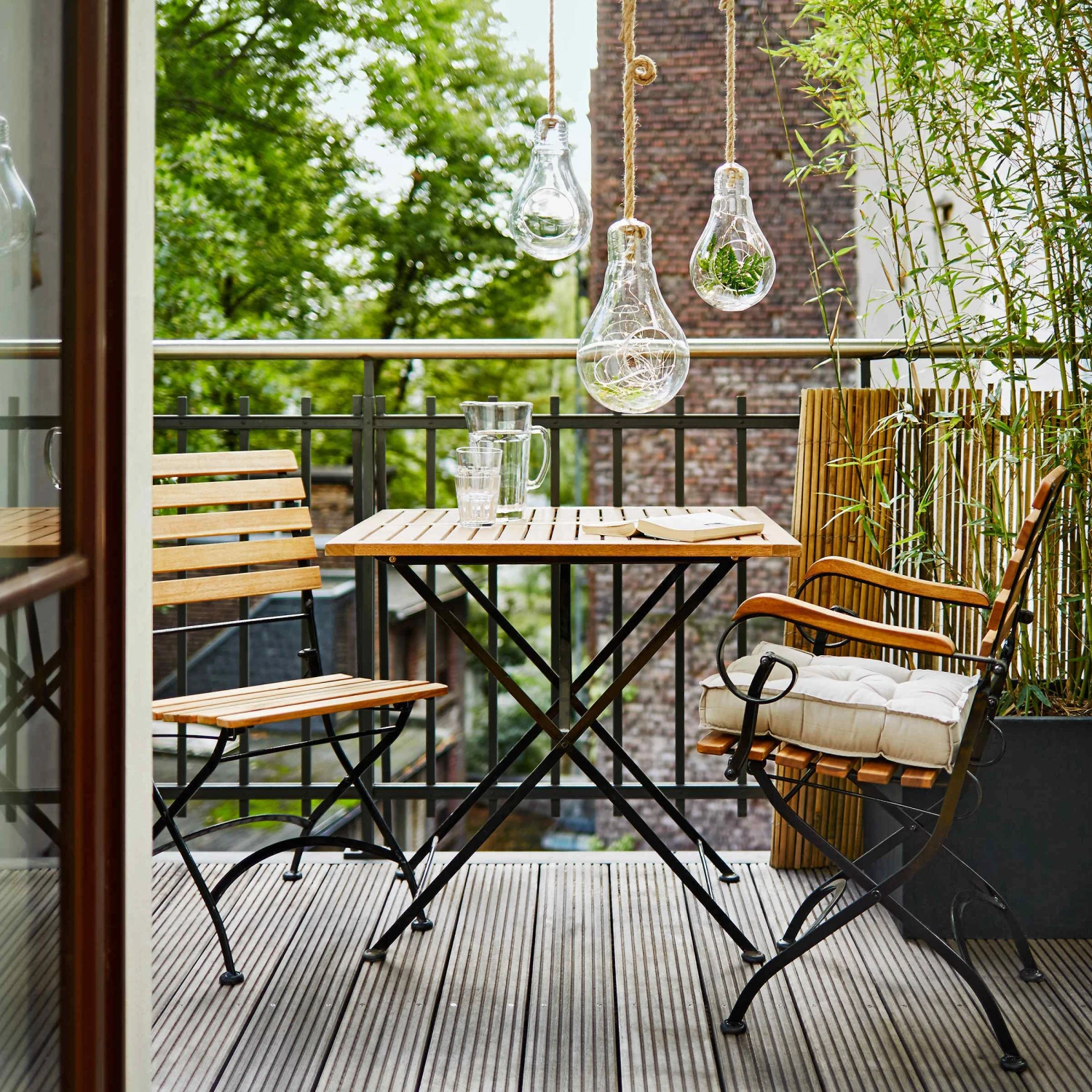 Gartentisch Klappbar PARKLIFE In Schwarz-Natur 4 Gartentisch Klappbar PARKLIFE In Schwarz-Natur – Bild 2