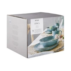 Geschirr-Set 16-tlg. FINCA In Blau 17 Geschirr-Set 16-tlg. FINCA In Blau -Möbel Store butlers geschirr set 16 tlg finca in blau 2