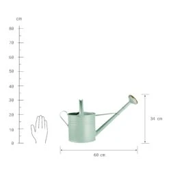 Gießkanne 8l ZINC In Pastellgrün 8 Gießkanne 8l ZINC In Pastellgrün -Möbel Store butlers giesskanne 8l zinc in pastellgrun 2