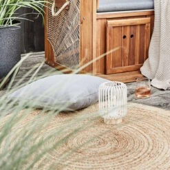 Hanf-Teppich Ø110cm ALL NATURE In Natur 16 Hanf-Teppich Ø110cm ALL NATURE In Natur -Möbel Store butlers hanf teppich o110cm all nature in natur 5