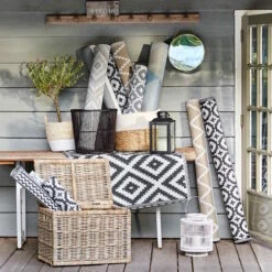 In- & Outdoor-Läufer Mosaik L 140 X B 70cm COLOUR CLASH In Grau 15 In- & Outdoor-Läufer Mosaik L 140 X B 70cm COLOUR CLASH In Grau -Möbel Store butlers in and outdoor laufer mosaik l 140 x b 70cm colour clash in grau 6