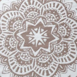 In- & Outdoor-Teppich Flora Ø150cm COLOUR CLASH In Natur-Weiß 13 In- & Outdoor-Teppich Flora Ø150cm COLOUR CLASH In Natur-Weiß -Möbel Store butlers in and outdoor teppich flora o150cm colour clash in natur weiss 5