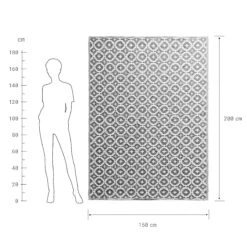 In- & Outdoor-Teppich Mosaik L 200 X B 150cm COLOUR CLASH In Taupe 14 In- & Outdoor-Teppich Mosaik L 200 X B 150cm COLOUR CLASH In Taupe -Möbel Store butlers in and outdoor teppich mosaik l 200 x b 150cm colour clash in taupe 3