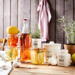 Knoblauchtopf Ø 14 Cm MRS. WINTERBOTTOM'S In Creme 9 Knoblauchtopf Ø 14 Cm MRS. WINTERBOTTOM'S In Creme -Möbel Store butlers knoblauchtopf o 14 cm mrs winterbottoms in creme 3