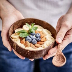 Kokosnussschale 430ml COCONUT In Braun 12 Kokosnussschale 430ml COCONUT In Braun -Möbel Store butlers kokosnussschale 430ml coconut in braun 3