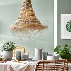 Lampenschirm Höhe 50cm BOMAS In Natur 18 Lampenschirm Höhe 50cm BOMAS In Natur -Möbel Store butlers lampenschirm hohe 50cm bomas in natur 7