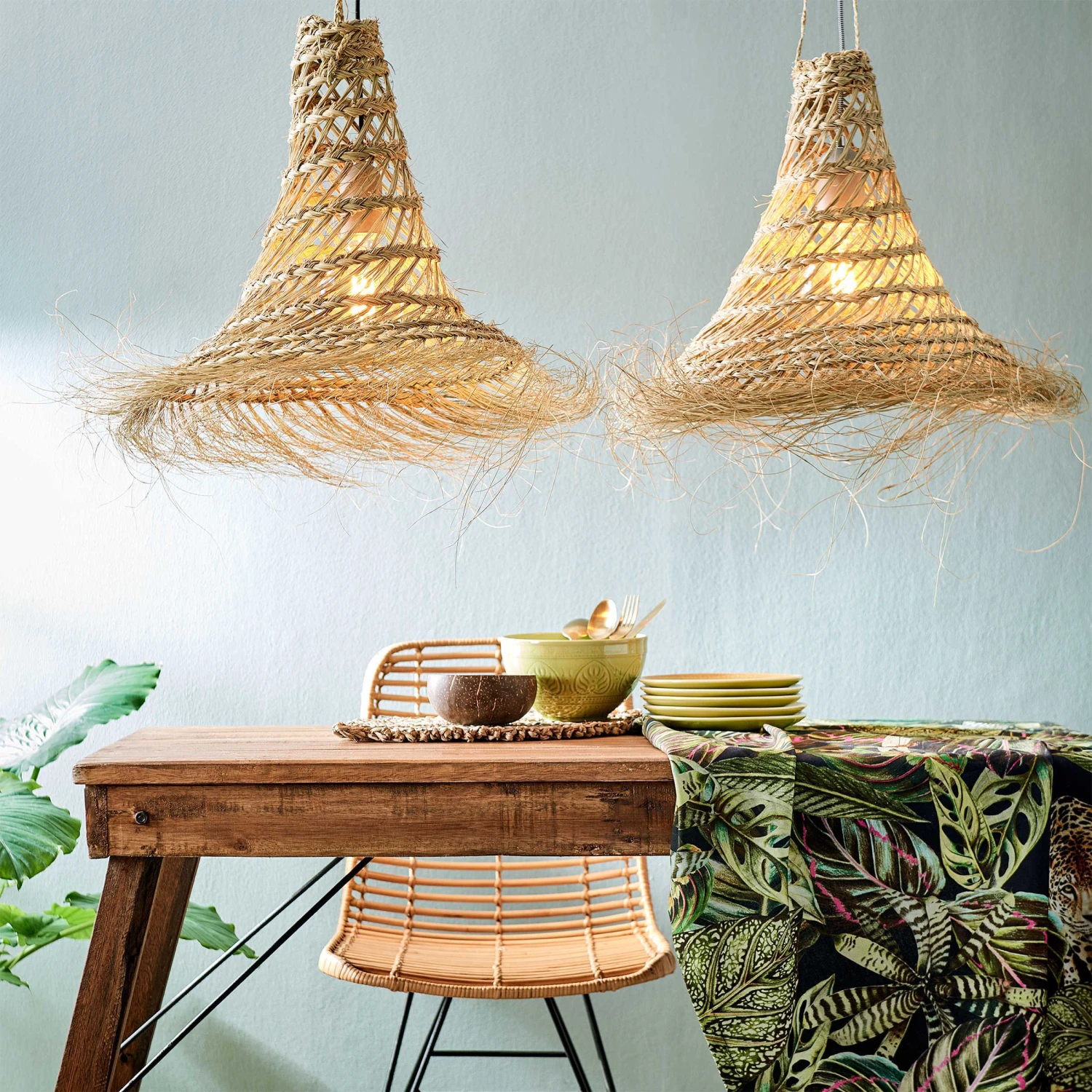 Lampenschirm Höhe 50cm BOMAS In Natur 10 Lampenschirm Höhe 50cm BOMAS In Natur – Bild 9