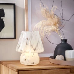 LED Leuchte Höhe 21cm MISS MARBLE In Hellblau 11 LED Leuchte Höhe 21cm MISS MARBLE In Hellblau -Möbel Store butlers led leuchte hohe 21cm miss marble in hellblau 2