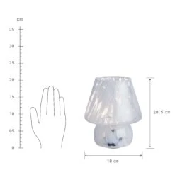 LED Leuchte Höhe 21cm MISS MARBLE In Hellblau 13 LED Leuchte Höhe 21cm MISS MARBLE In Hellblau -Möbel Store butlers led leuchte hohe 21cm miss marble in hellblau 4