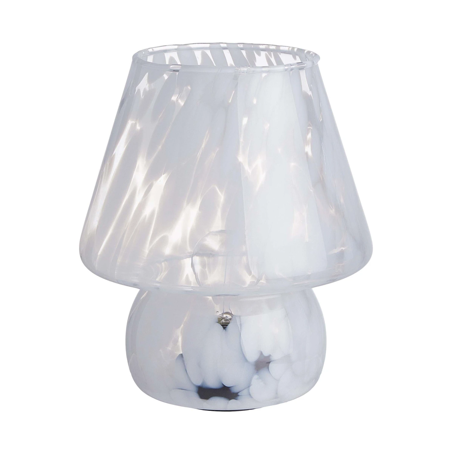 LED Leuchte Höhe 21cm MISS MARBLE In Hellblau