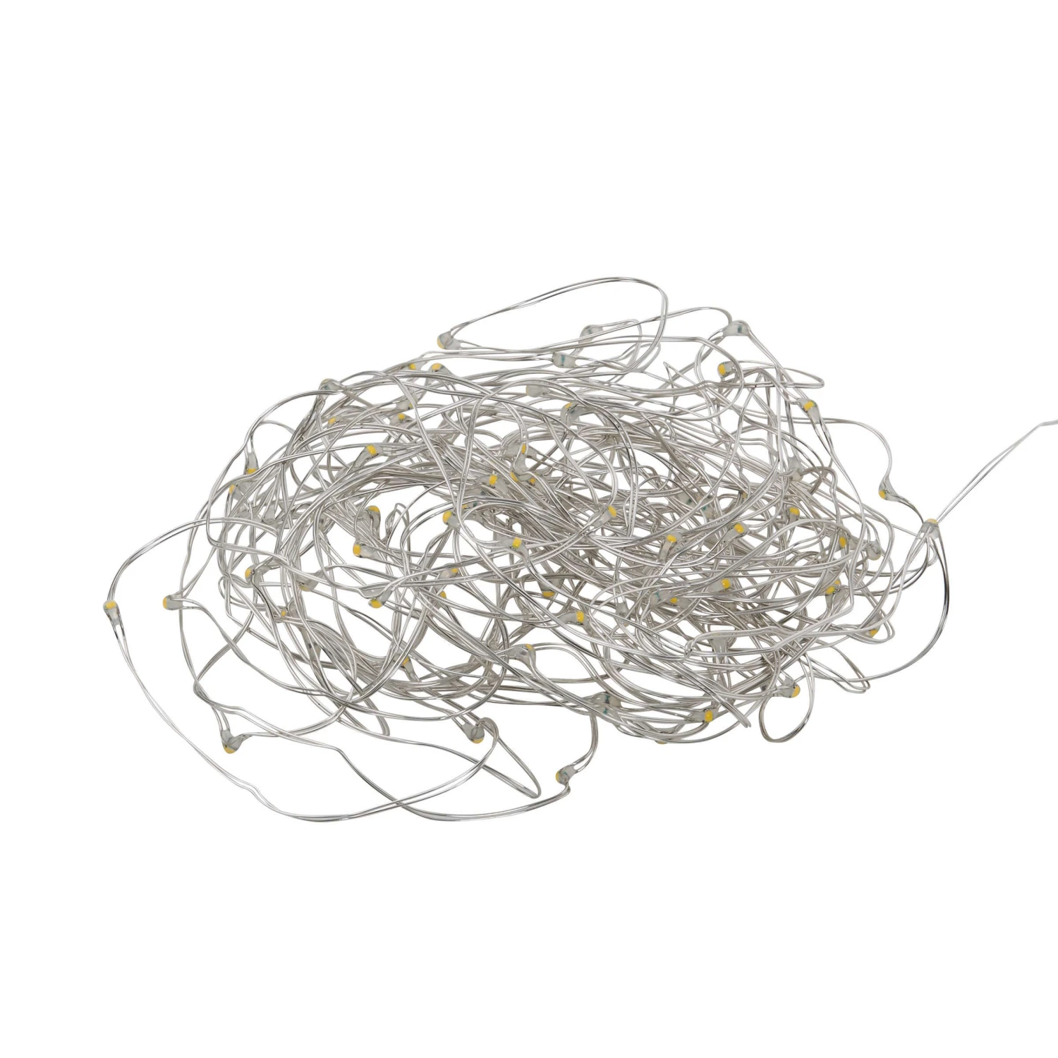 LED Lichterkette 100 Lichter Mit USB-Batteriefach TWINE LIGHTS In Silber 2 LED Lichterkette 100 Lichter Mit USB-Batteriefach TWINE LIGHTS In Silber