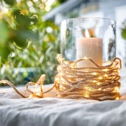 LED Outdoor-Lichterkette Naturseil 100 Lichter Mit Stecker FARMHOUSE In Natur 11 LED Outdoor-Lichterkette Naturseil 100 Lichter Mit Stecker FARMHOUSE In Natur -Möbel Store butlers led outdoor lichterkette naturseil 100 lichter mit stecker farmhouse in natur 4