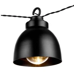 Metall-Lampenkette Mit Stecker WAREHOUSE In Schwarz 12 Metall-Lampenkette Mit Stecker WAREHOUSE In Schwarz -Möbel Store butlers metall lampenkette mit stecker warehouse in schwarz 2