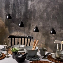 Metall-Lampenkette Mit Stecker WAREHOUSE In Schwarz 15 Metall-Lampenkette Mit Stecker WAREHOUSE In Schwarz -Möbel Store butlers metall lampenkette mit stecker warehouse in schwarz 5