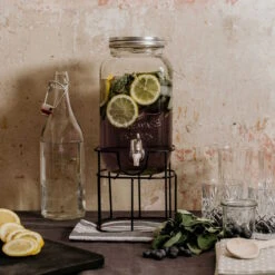 Metallständer Für Getränkespender REFRESH In Schwarz 21 Metallständer Für Getränkespender REFRESH In Schwarz -Möbel Store butlers metallstander fur getrankespender refresh in schwarz 8