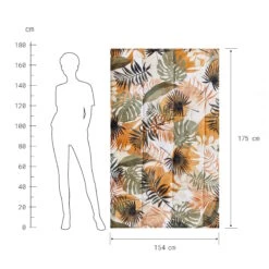 Picknickdecke L 175 X B 154cm PAREA In Bunt 12 Picknickdecke L 175 X B 154cm PAREA In Bunt -Möbel Store butlers picknickdecke l 175 x b 154cm parea in bunt 3