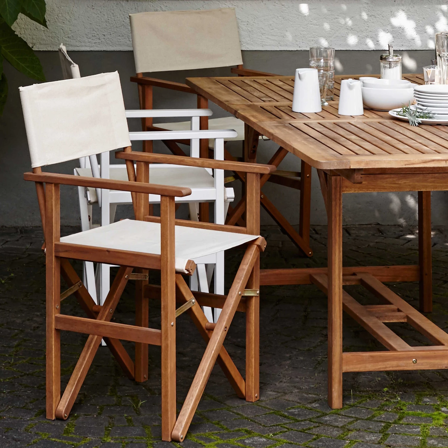 Regiestuhl HOLLYWOOD In Creme 3 Regiestuhl HOLLYWOOD In Creme – Bild 2