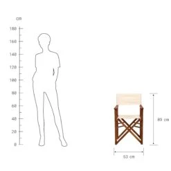 Regiestuhl HOLLYWOOD In Creme 15 Regiestuhl HOLLYWOOD In Creme -Möbel Store butlers regiestuhl hollywood in creme 3