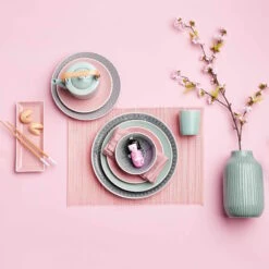 Vase 23cm HANAMI In Pastellgrün -Möbel Store butlers vase 23cm hanami in pastellgrun 2