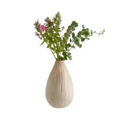 Vase Höhe 25cm SANDY In Creme 7 Vase Höhe 25cm SANDY In Creme -Möbel Store butlers vase hohe 25cm sandy in creme 2