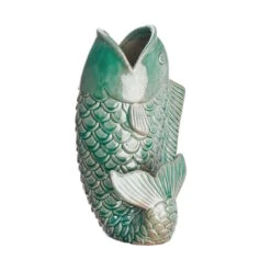 Vase Höhe 26cm KOI In Salbei -Möbel Store butlers vase hohe 26cm koi in salbei 2