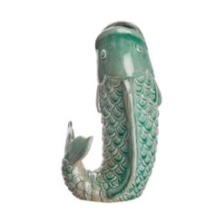 Vase Höhe 26cm KOI In Salbei -Möbel Store butlers vase hohe 26cm koi in salbei 4