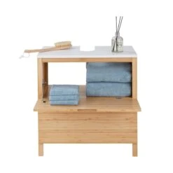 Waschbeckenunterschrank Mit Schublade WHITE SANDS In Natur-Weiß 20 Waschbeckenunterschrank Mit Schublade WHITE SANDS In Natur-Weiß -Möbel Store butlers waschbeckenunterschrank mit schublade white sands in natur weiss 2