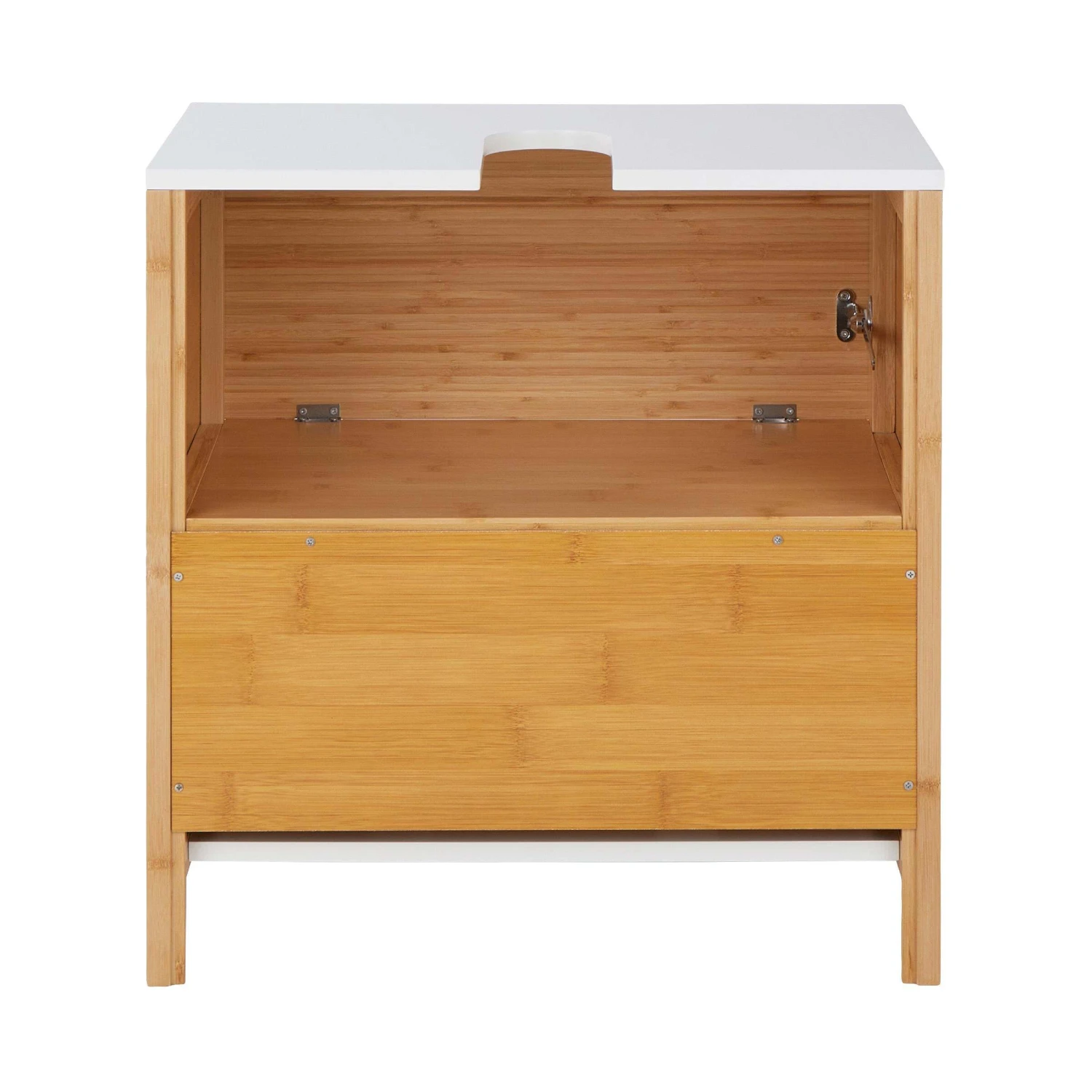 Waschbeckenunterschrank Mit Schublade WHITE SANDS In Natur-Weiß 10 Waschbeckenunterschrank Mit Schublade WHITE SANDS In Natur-Weiß – Bild 8