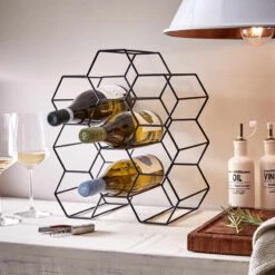 Möbel Store 4 Möbel Store -Möbel Store butlers weinregal fur 9 flaschen l 36 x h 30cm cubicle in schwarz 1