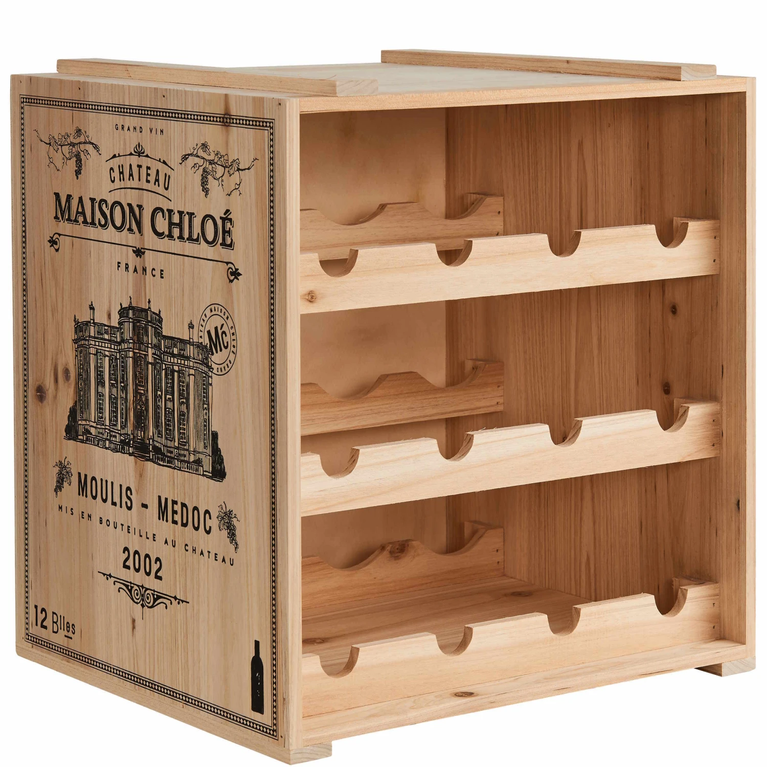 Weinregal VINOTHEK In Natur 5 Weinregal VINOTHEK In Natur – Bild 3