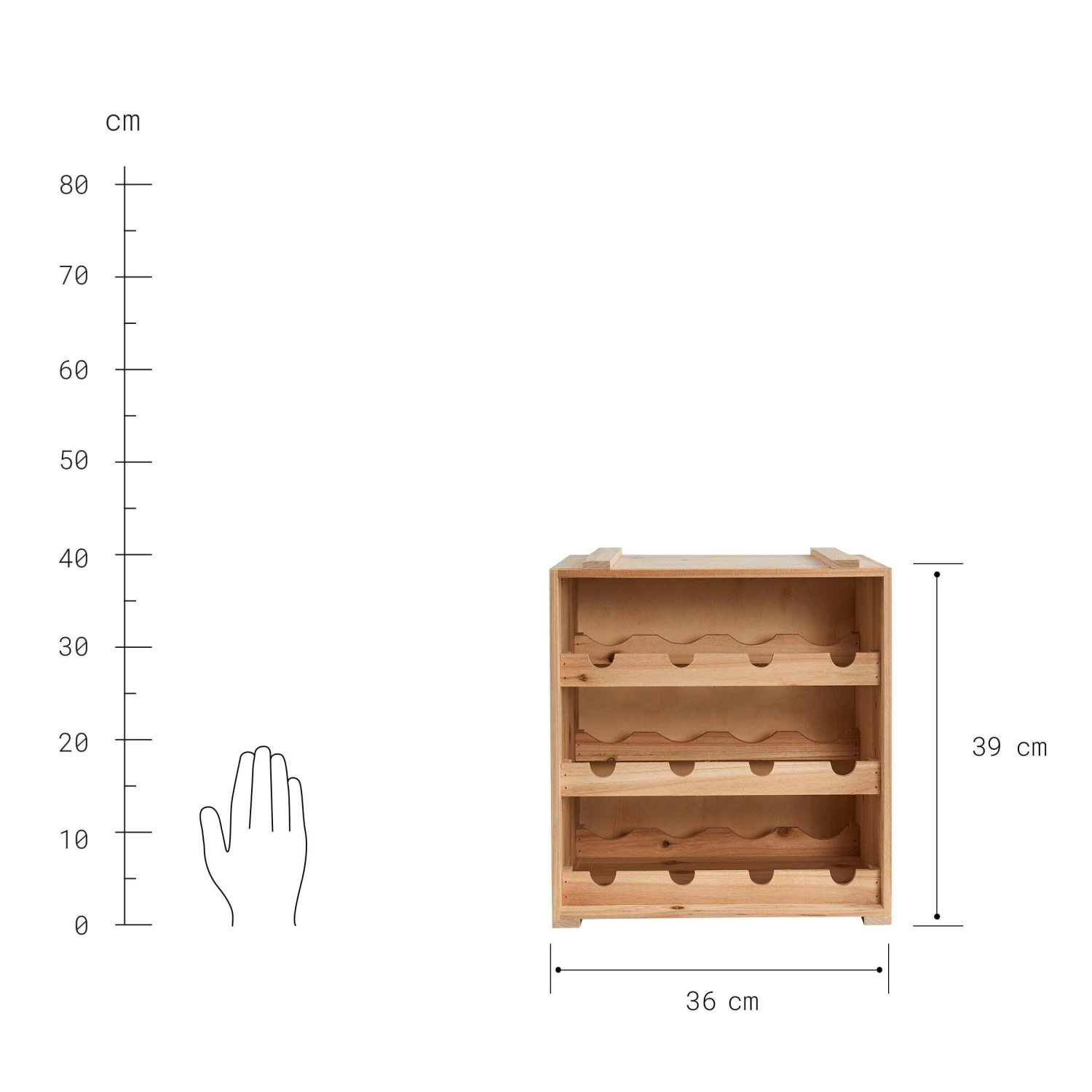 Weinregal VINOTHEK In Natur 6 Weinregal VINOTHEK In Natur – Bild 4