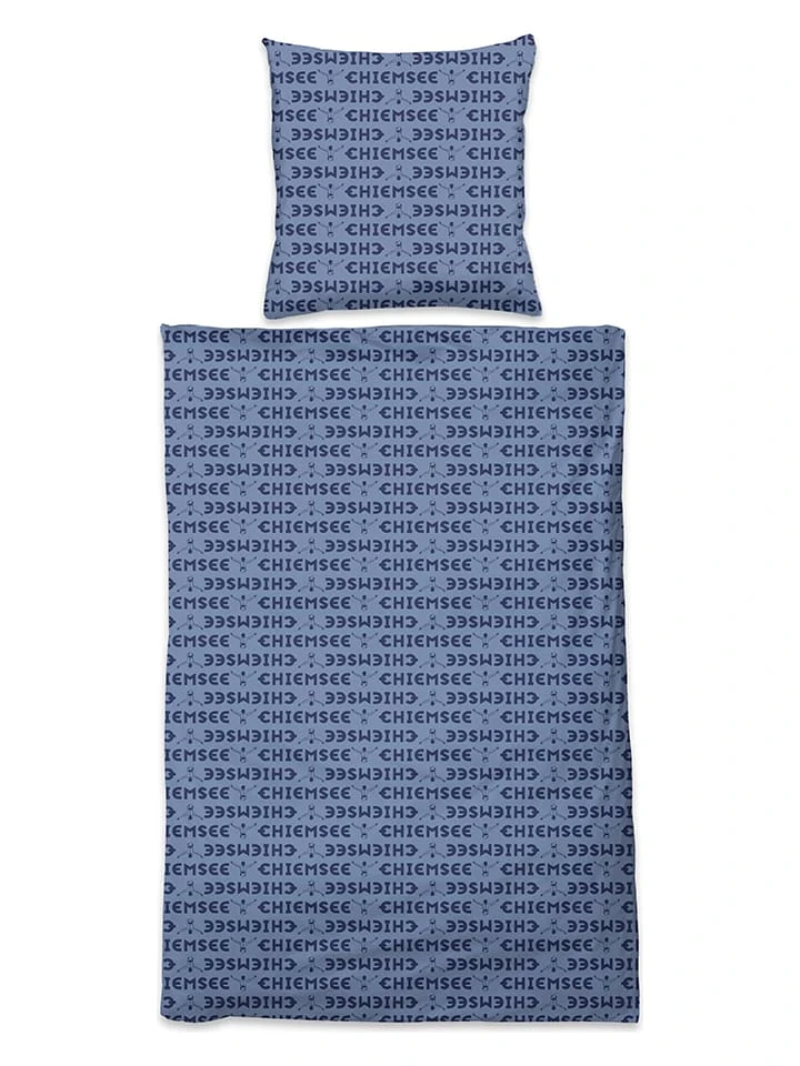 Chiemsee Renforcé-Bettwäsche-Set "Bora Bora" In Blau 4 Chiemsee Renforcé-Bettwäsche-Set "Bora Bora" In Blau – Bild 2