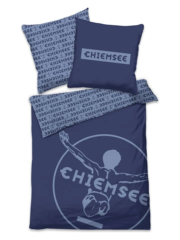 Chiemsee Renforcé-Bettwäsche-Set "Bora Bora" In Blau 5 Chiemsee Renforcé-Bettwäsche-Set "Bora Bora" In Blau – Bild 3