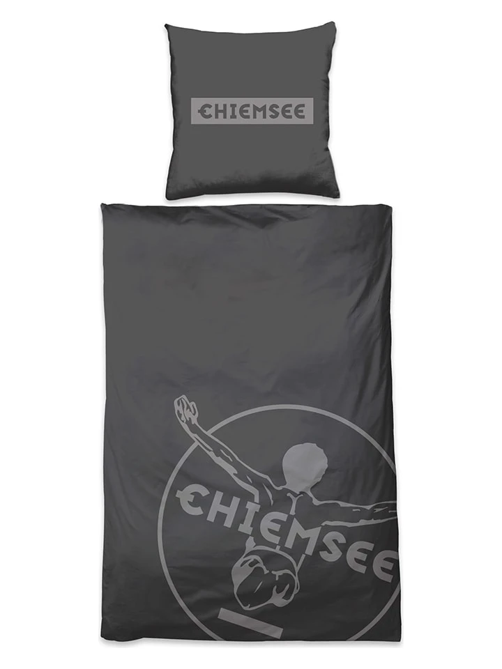 Chiemsee Renforcé-Bettwäsche-Set "Bora Bora" In Grau 3 Chiemsee Renforcé-Bettwäsche-Set "Bora Bora" In Grau