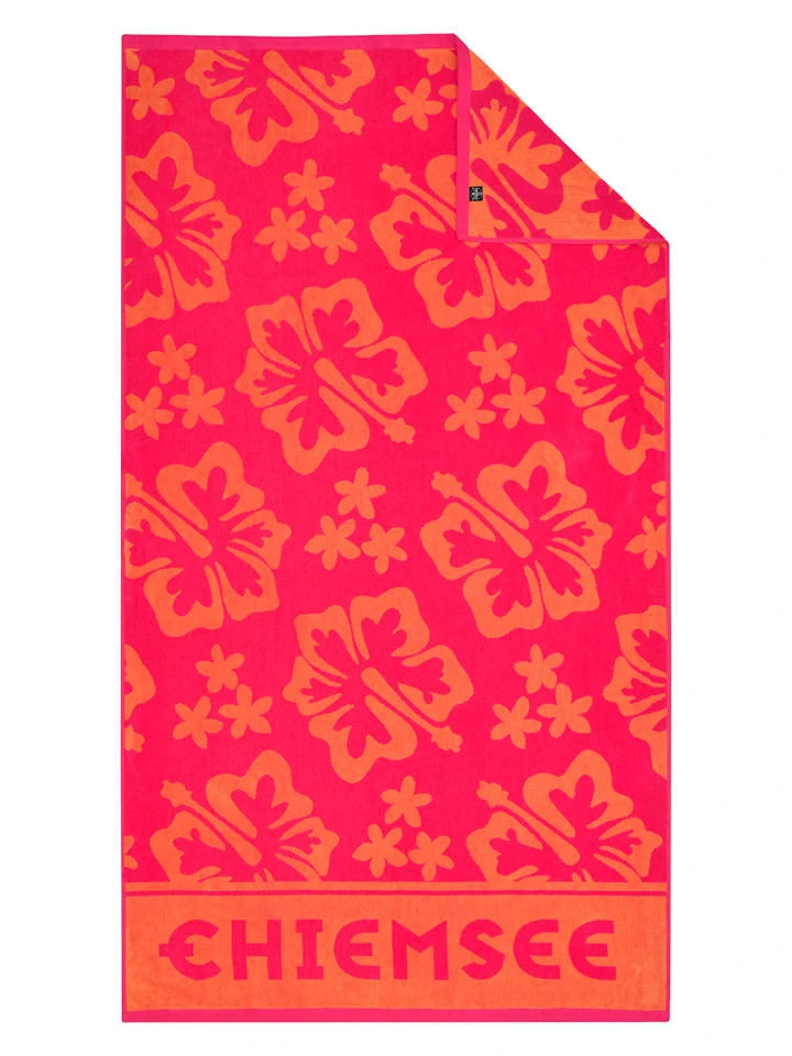 Chiemsee Strandtuch "Honolulu" In Pink/ Orange 3 Chiemsee Strandtuch "Honolulu" In Pink/ Orange