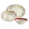 CreaTable Cornwall Garden Servier Set 3 Teilig In Bunt 2 CreaTable Cornwall Garden Servier Set 3 Teilig In Bunt -Möbel Store creatable creatable cornwall garden servier set 3 teilig in bunt