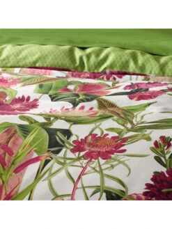 Satin-Spannbettlaken In Grün -Möbel Store cxl by christian lacroix satin spannbettlaken in grun 2