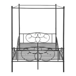 Himmelbett Finström In Schwarz (B)140cm 11 Himmelbett Finström In Schwarz (B)140cm -Möbel Store en casa himmelbett finstrom in schwarz b 140cm 3