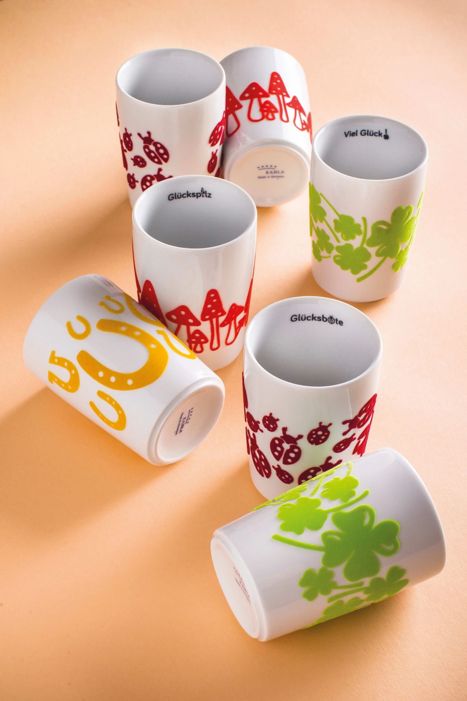 Glücksbotschafter Becher "touch! Kleeblatt" In Apfelgrün - 0,35 L 9 Glücksbotschafter Becher "touch! Kleeblatt" In Apfelgrün - 0,35 L – Bild 7