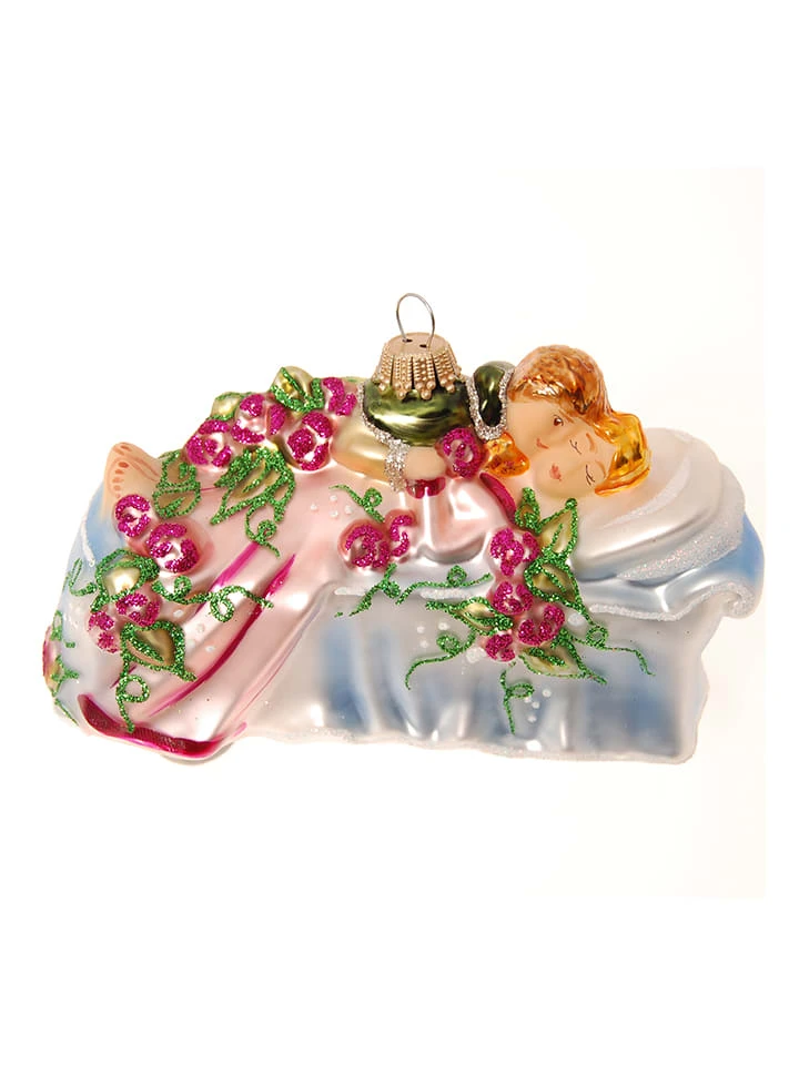 Christbaumornament "Dornröschen Und Ih Prinz" In Bunt - (L)11 Cm 3 Christbaumornament "Dornröschen Und Ih Prinz" In Bunt - (L)11 Cm