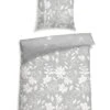 Schiesser Renforcé-Bettwäsche-Set "Fleur" In Grau -Möbel Store schiesser renforce bettwasche set fleur in grau