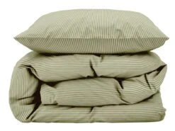 Bettwäsche Classic Stripe 135x200cm In Olive 10 Bettwäsche Classic Stripe 135x200cm In Olive -Möbel Store sodahl bettwasche classic stripe 135x200cm in olive 3